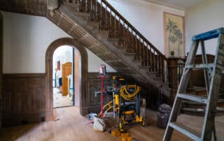 historic stairway restoration